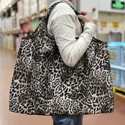 Reusable Cartoon Grocery Tote Bags - Large Capacity (1pc)