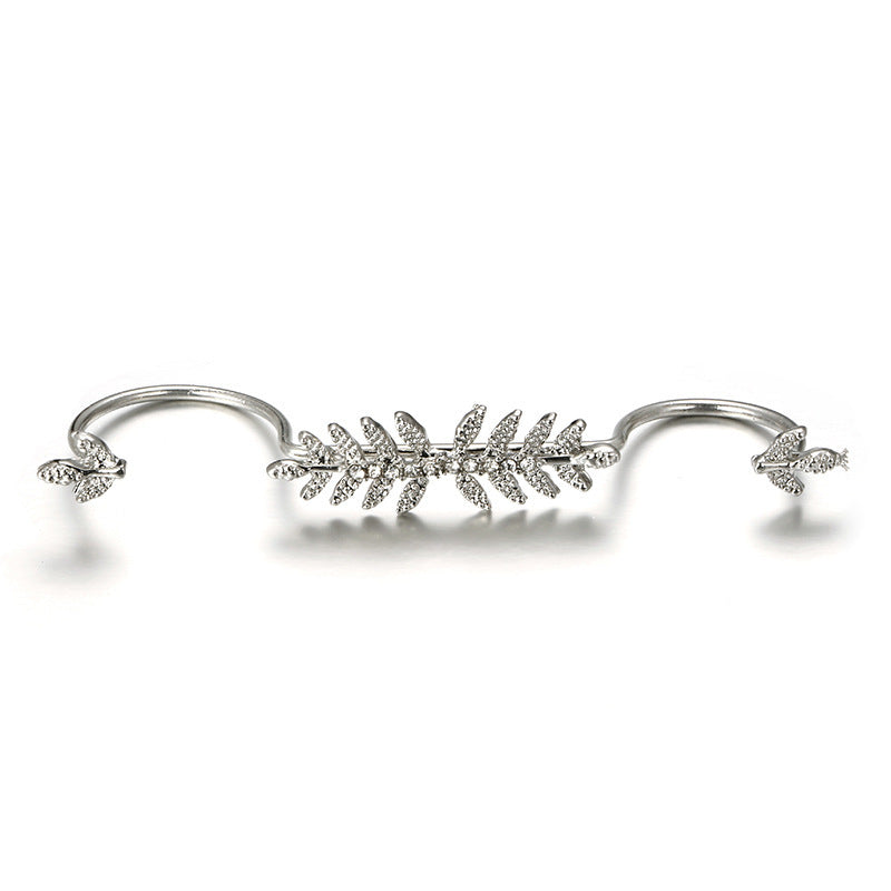 Retro Diamonds Double Ring Design
