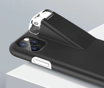 Phone Case with TWS Wireless Earbuds Charging Dock