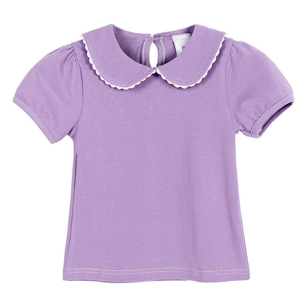 Cross-Border Children's Wholesale T-Shirts for Girls