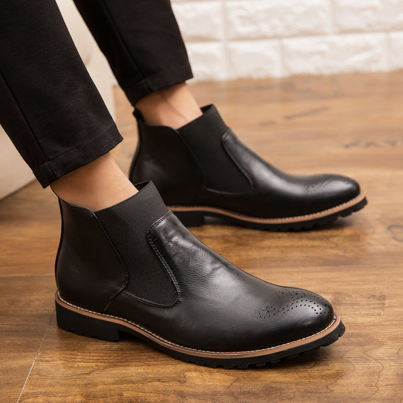 British High Help Business Casual Leisure Boots