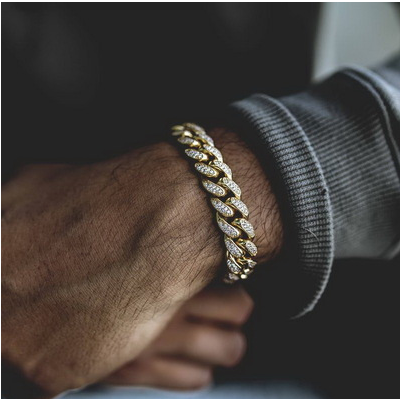 Men's Full Diamond Necklace