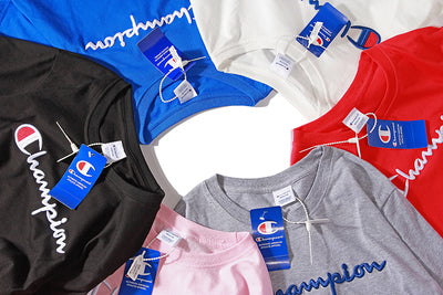 Japanese Style Champion 3D Embroidered Couple T-Shirts