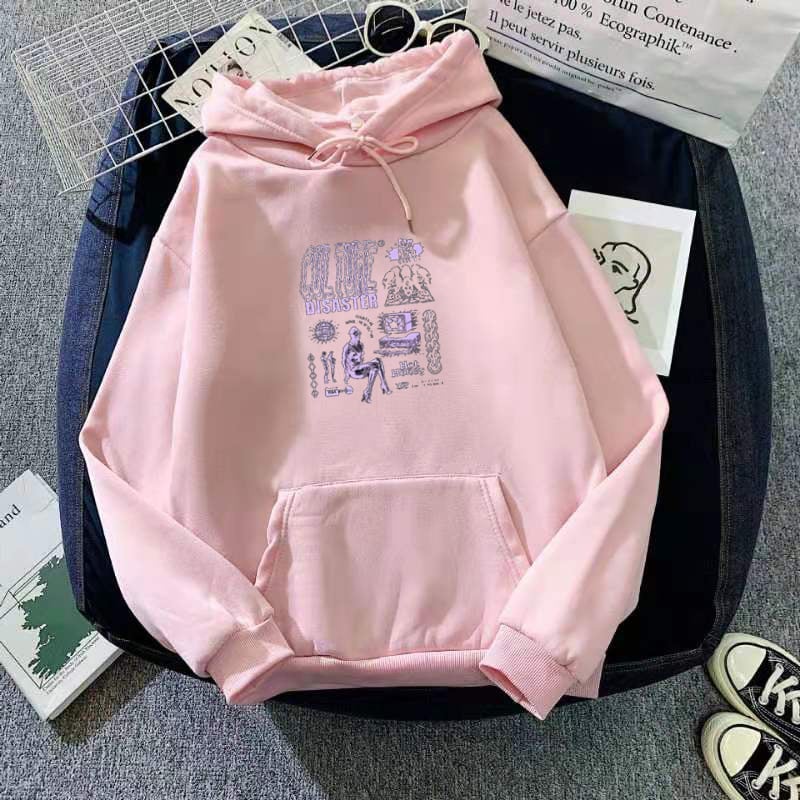 Thickened Loose Velvet Hoodies for Women