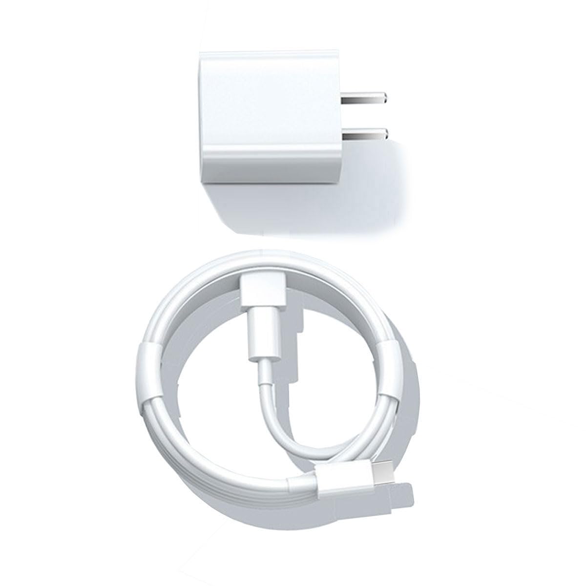 20W Apple TV Remote (3rd) Charger USB-C Power Adapter and Charger Cable for Siri Remote (3rd Generation) Apple TV 4K Remote (3rd Generation) AirPods (2nd Generation) Fast Charging Cord (White)