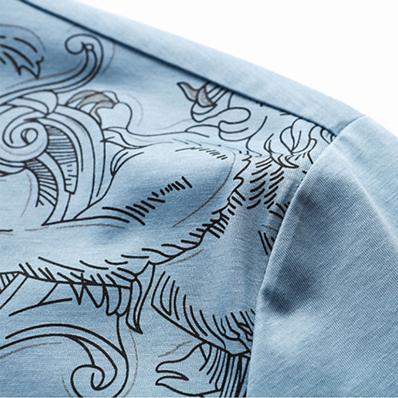 High-Quality Men's Cotton Summer T-Shirts (4XL)