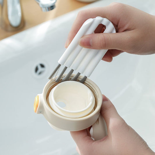 Multi-Purpose Brush Set for Baby Bottles and Caps