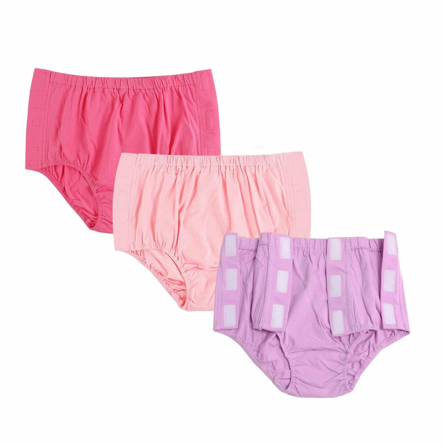 3 Pack Post Surgery Underwear Adaptive Underwear Tear Away Underwear Incontinence Underpants Reusable Stick-on Briefs
