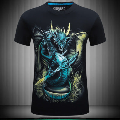 Creative 3D Printed T-Shirts for Men