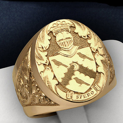 Men's New Fashion Gold Ring