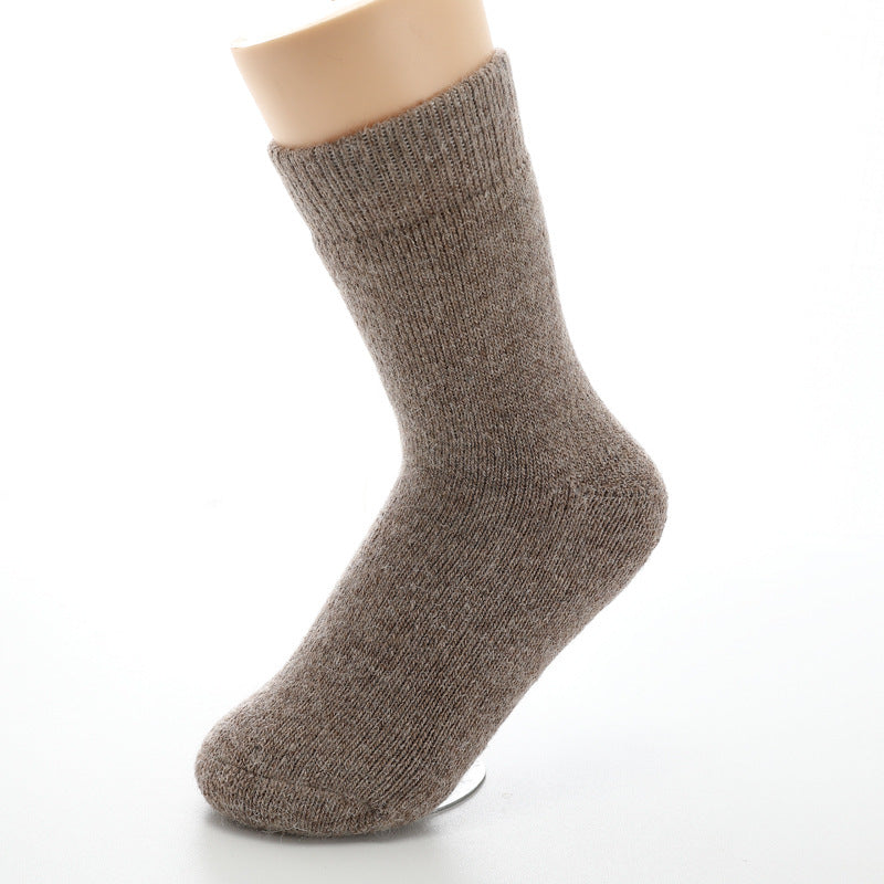Wool Socks, Rabbit Hair Socks, Fleece Cashmere Socks