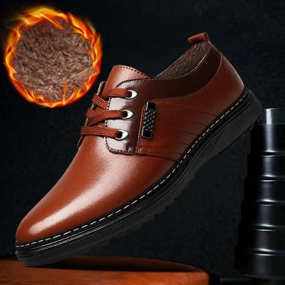 Men's Casual Round Toe British Business Shoes