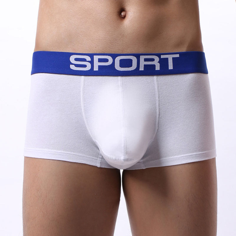 Men's Cotton Fashion Wide Belt Underwear