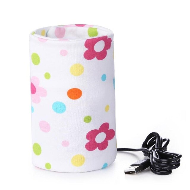 Portable USB Milk Warmer Bag for Baby Bottles