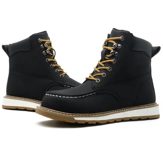 Men's Breathable Steel Toe Safety Shoes