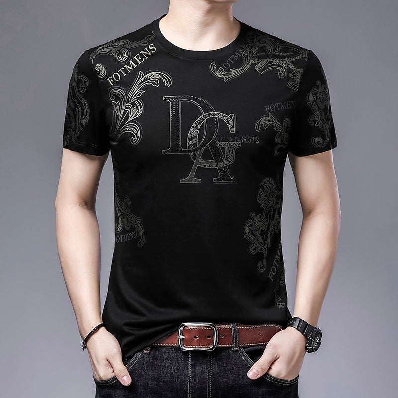 High-Quality Men's Cotton Summer T-Shirts (4XL)
