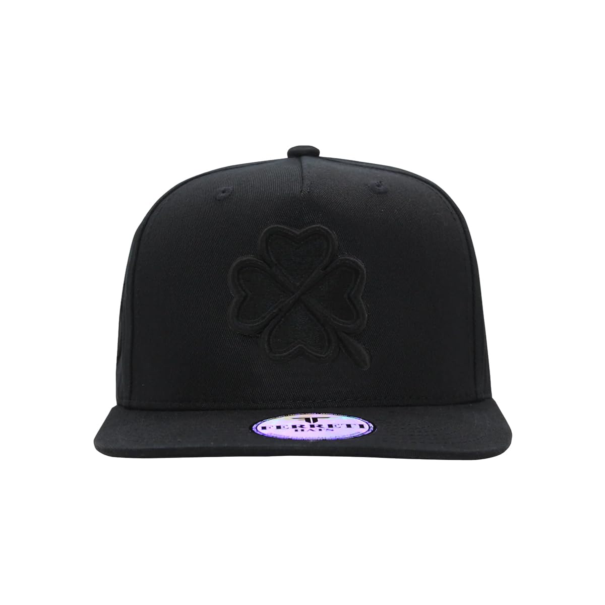Ferreti Culiacan Good Luck Flat Brim Hat - Flat Bill Hats for Men Black Hats for Men Flat Brim Hats for Men and Women Mens Flat Bill Hats Gorras Planas para Hombre Adjustable Size