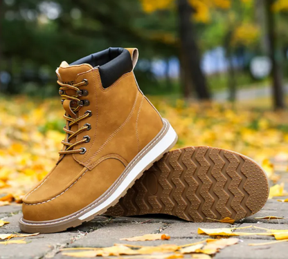 Men's Breathable Steel Toe Safety Shoes