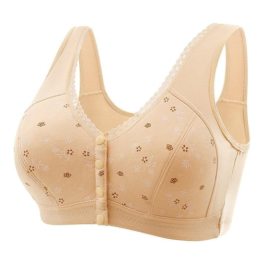 Plus Size Sports Bra My Subscribe and Save subscriptions Daisy Bras for Older Women Comfy Convenient Front Closure Bras Full Support No Underwire Bras My Returns Deliver Today 5-10pm Bras for Seniors