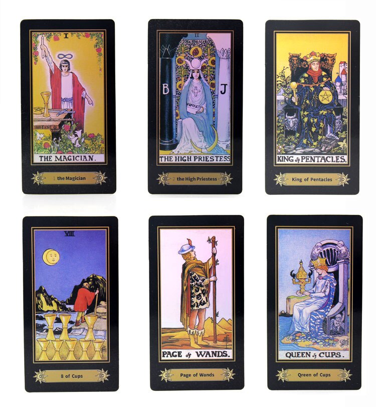English Tarot Cards for Gaming and Divination