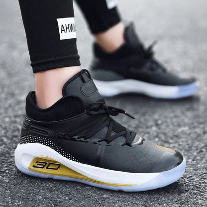 New High-Top Basketball Shoes for Couples (Men's Size)