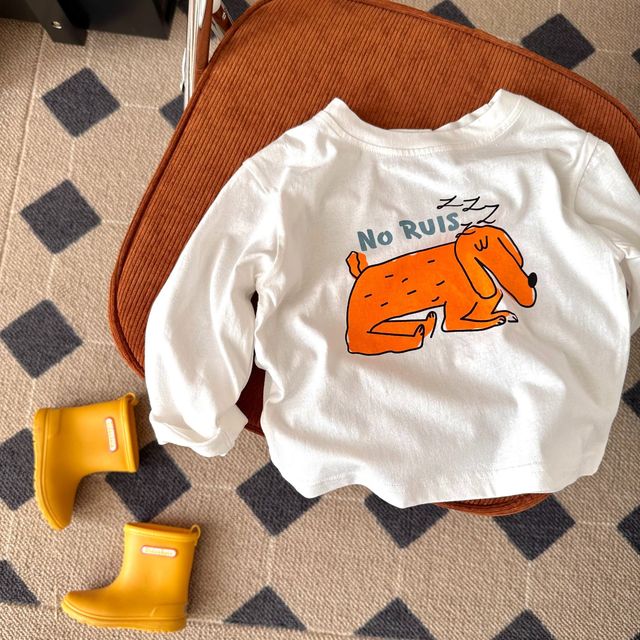 Spring Long Sleeve Cartoon T-Shirts for Kids