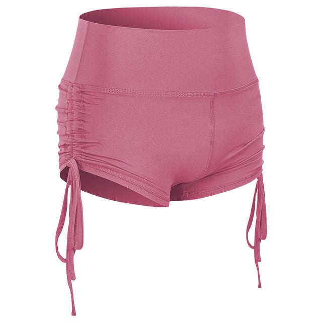 Women's Shorts and Hot Pants with Side Drawstring