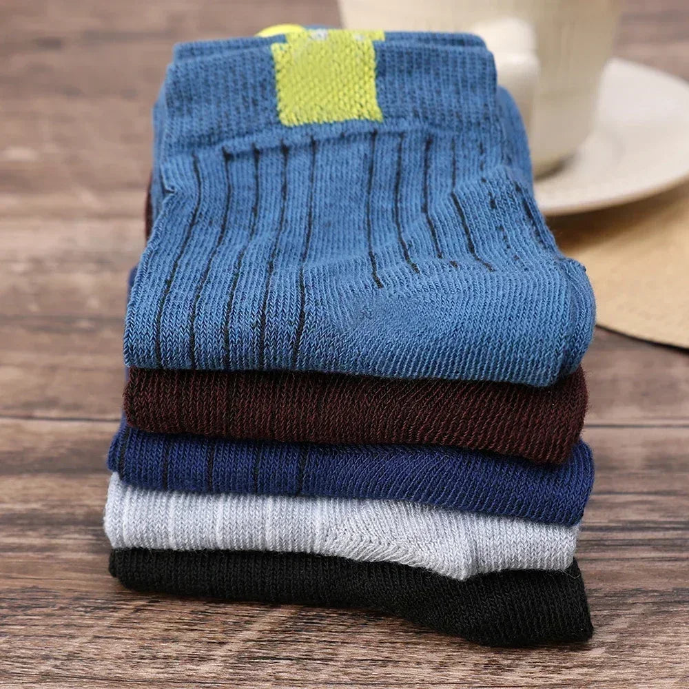 Men's Bamboo Fiber Sports Socks, Breathable & Odor-Free