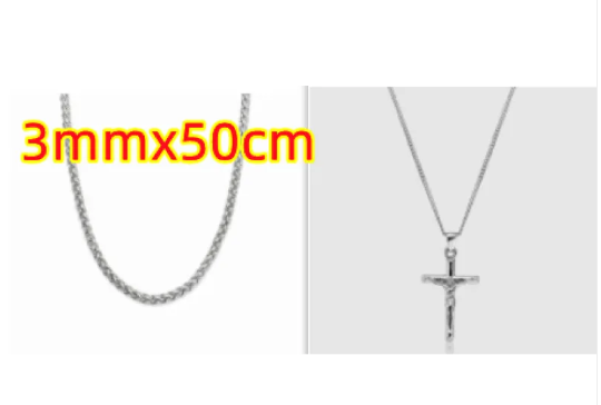 Punk Cross Necklace