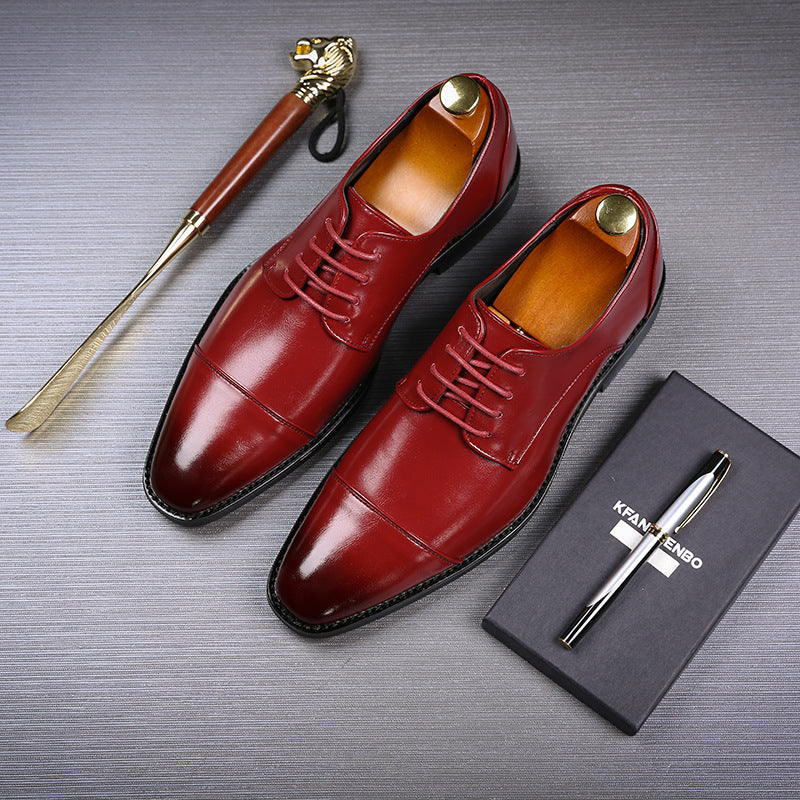 Men's British Style Business Shoes