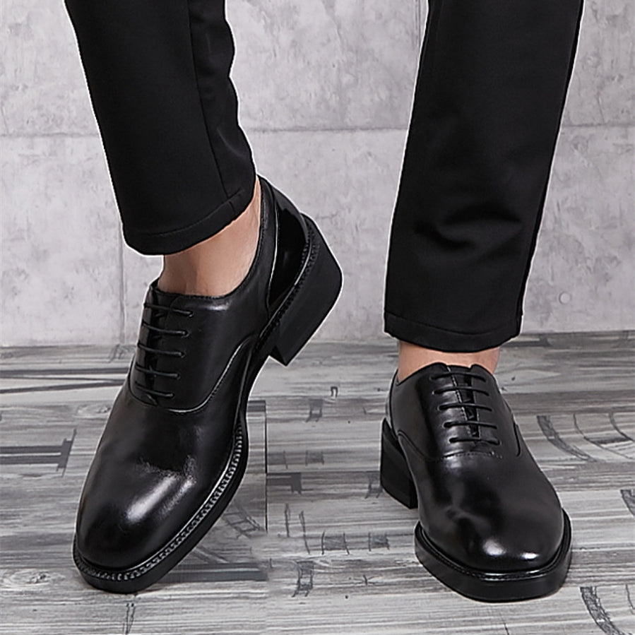 British Men's Casual Brogue Business Shoes