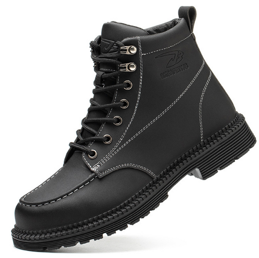 Steel Toe Anti-Smash & Puncture-Resistant Safety Shoes