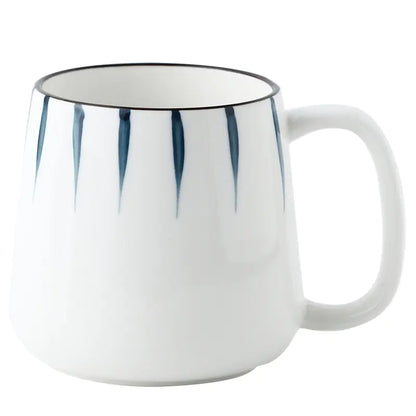 Large Handpainted Ceramic Coffee Tea Milk Mugs