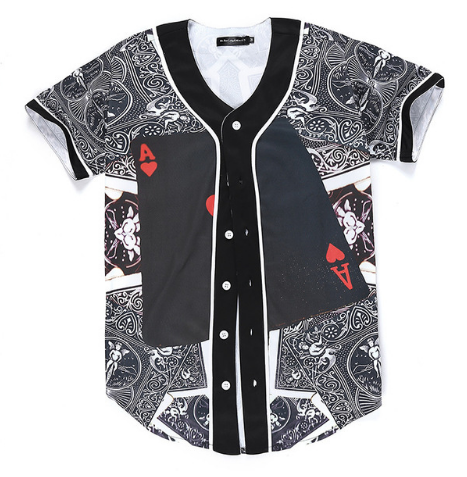 Digital Print Baseball Jerseys and Graphic T-Shirts