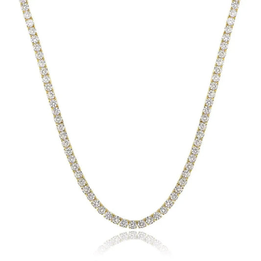 Gold Zircon Necklace