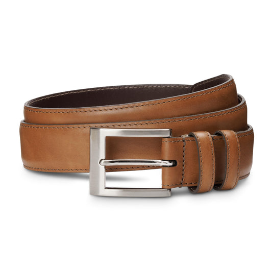 Allen Edmonds Mens Belt Chili 42