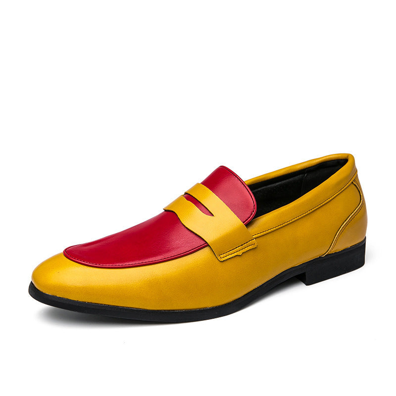 Men's British Style Leather Business Dress Shoes