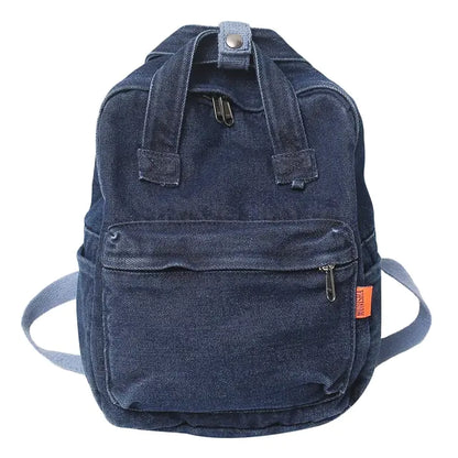 Cute Small Denim Backpacks for Women and Girls