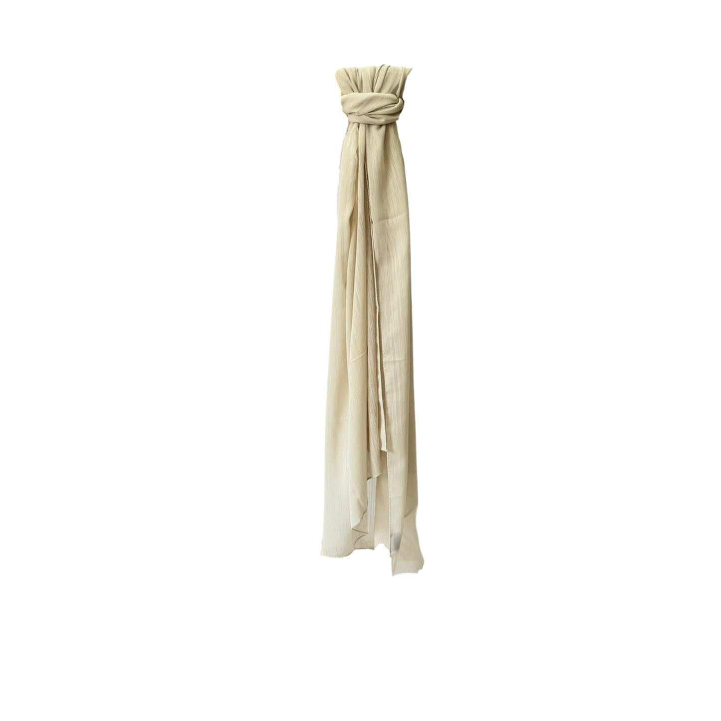 Hijab Shawls and Scarves for Muslim Women 30" - 73" Long and Lightweight Chiffon Shawls Scarves Wrap Hijab (Tan)