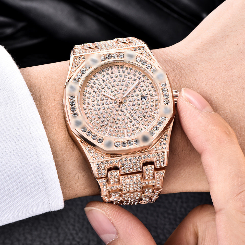 Starry Sky Watch - Stylish Quartz with Diamonds