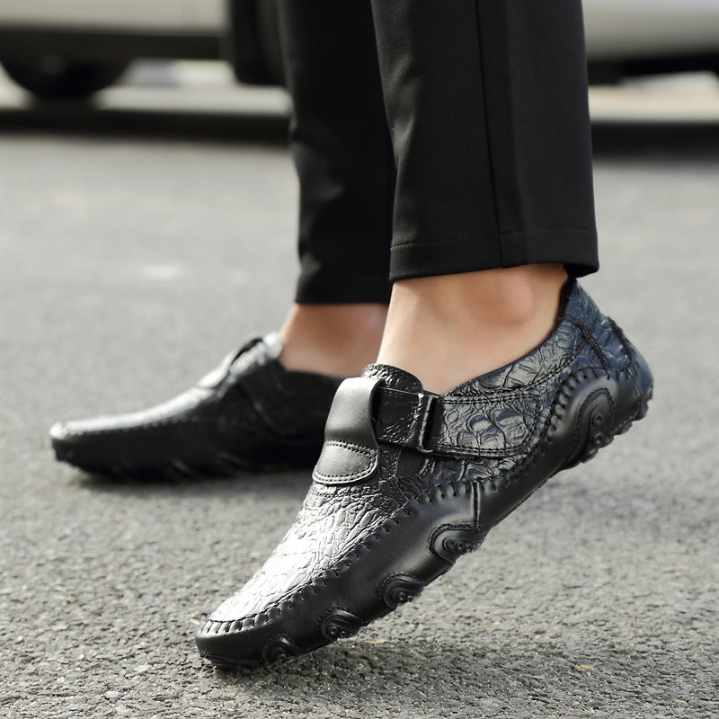 Octopus Shoes, Doudou Shoes, Leather Driving Shoes