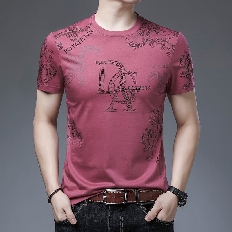 High-Quality Men's Cotton Summer T-Shirts (4XL)