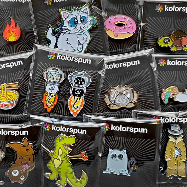 Pool Cat Pin