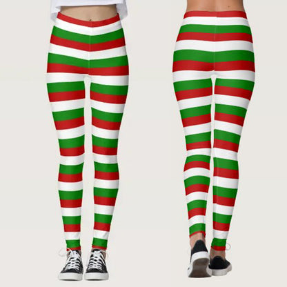 Leggings, Yoga Pants, Plaid Leggings