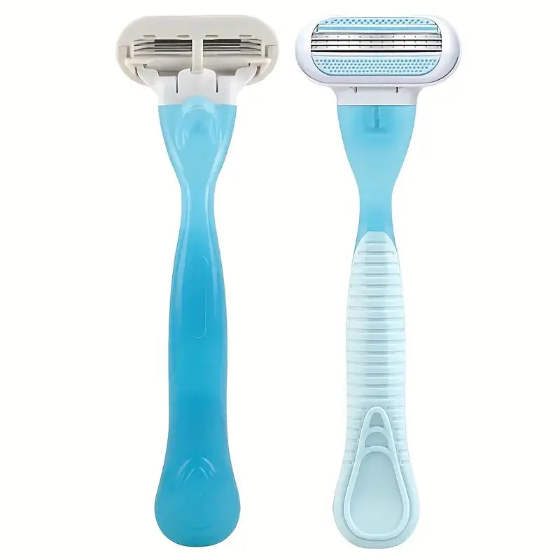 Women's Safety 3-Blade Razors with Handle and Refills
