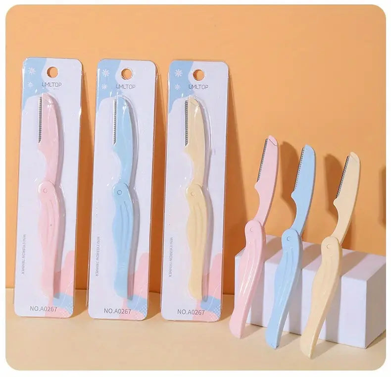 Eyebrow Razors and Trimmer for Easy Facial Hair Removal