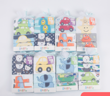 Baby Envelope Neck Short Sleeve T-Shirt & Pants Set