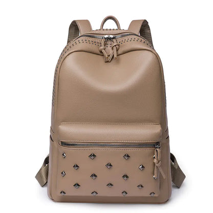 Women's Designer Anti-Splash PU Leather Backpacks