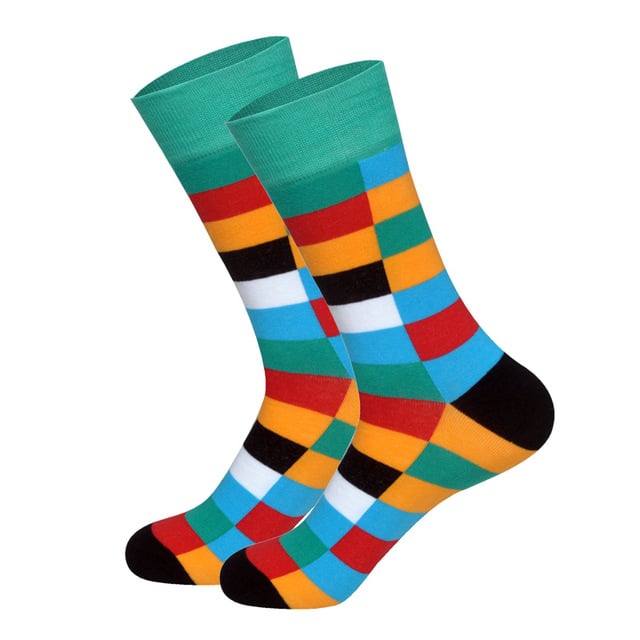 Funny British Style Casual Men's Socks - New Arrival