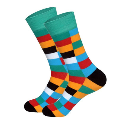 Funny British Style Casual Men's Socks - New Arrival